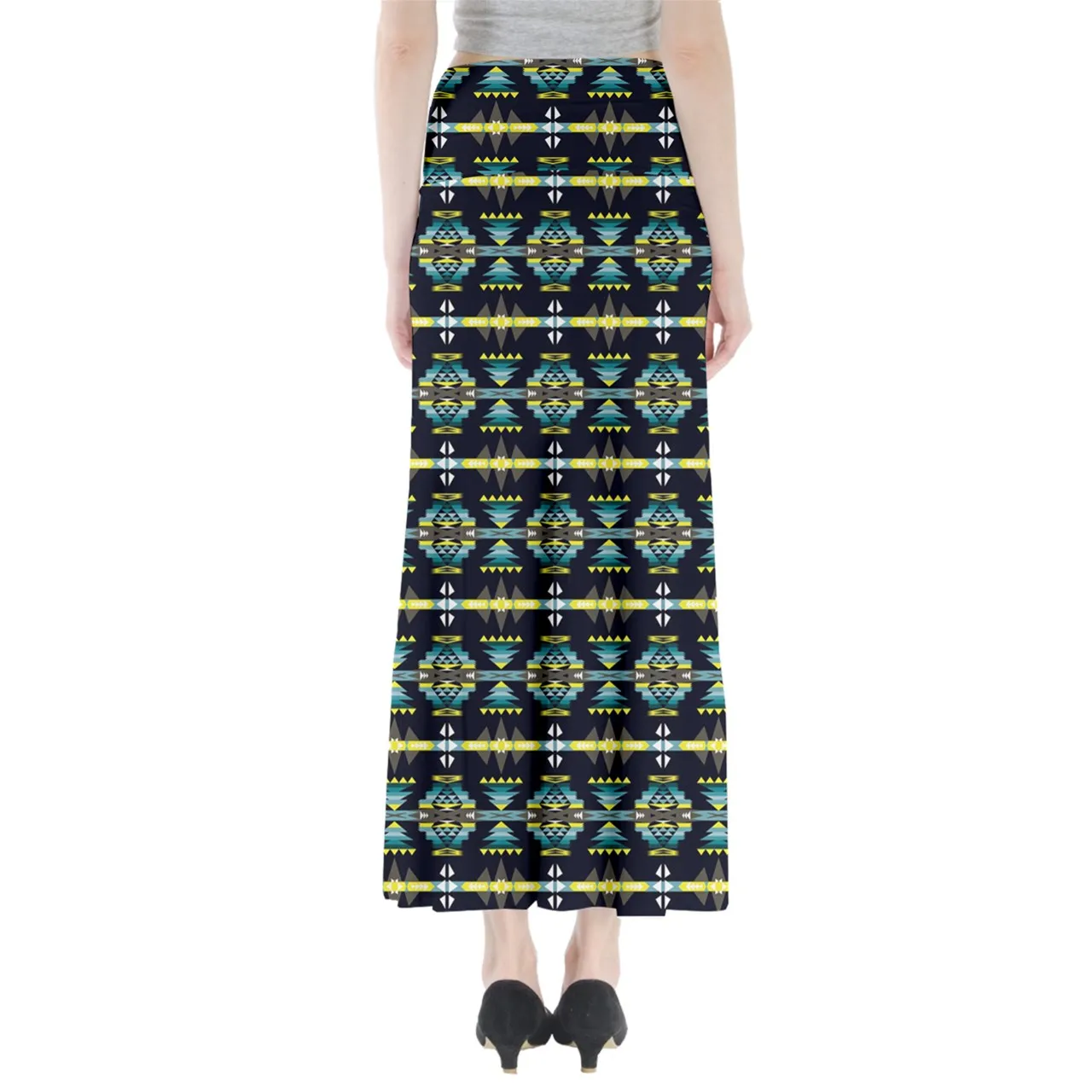 River Trail Full Length Maxi Skirt