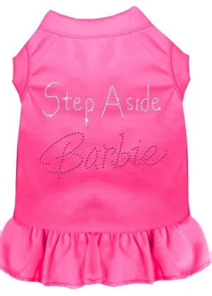 Step Aside Barbie Rhinestone Dress Black With Bright Pink Lg (14)