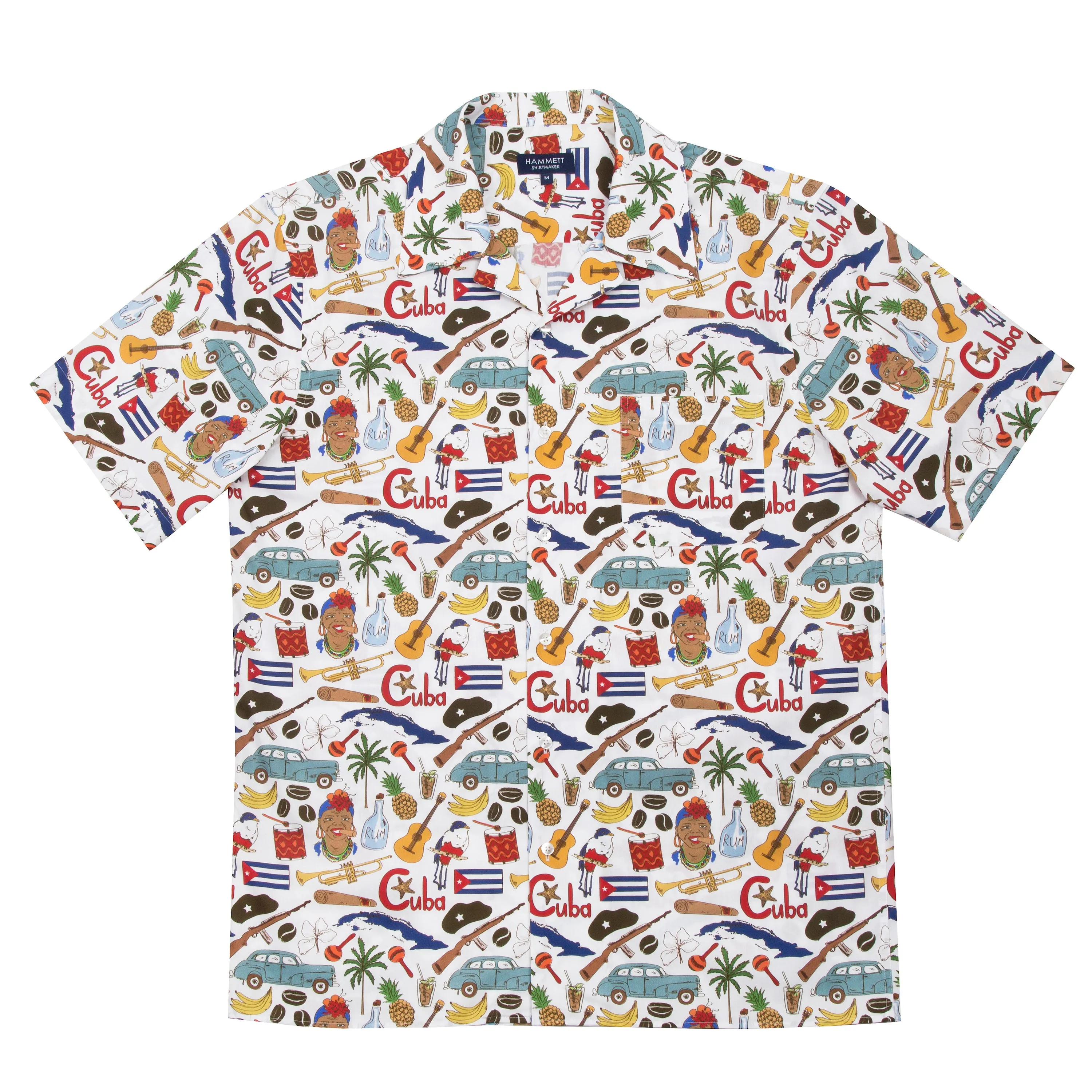 The HAVANA Men's Cuba Print Shirt