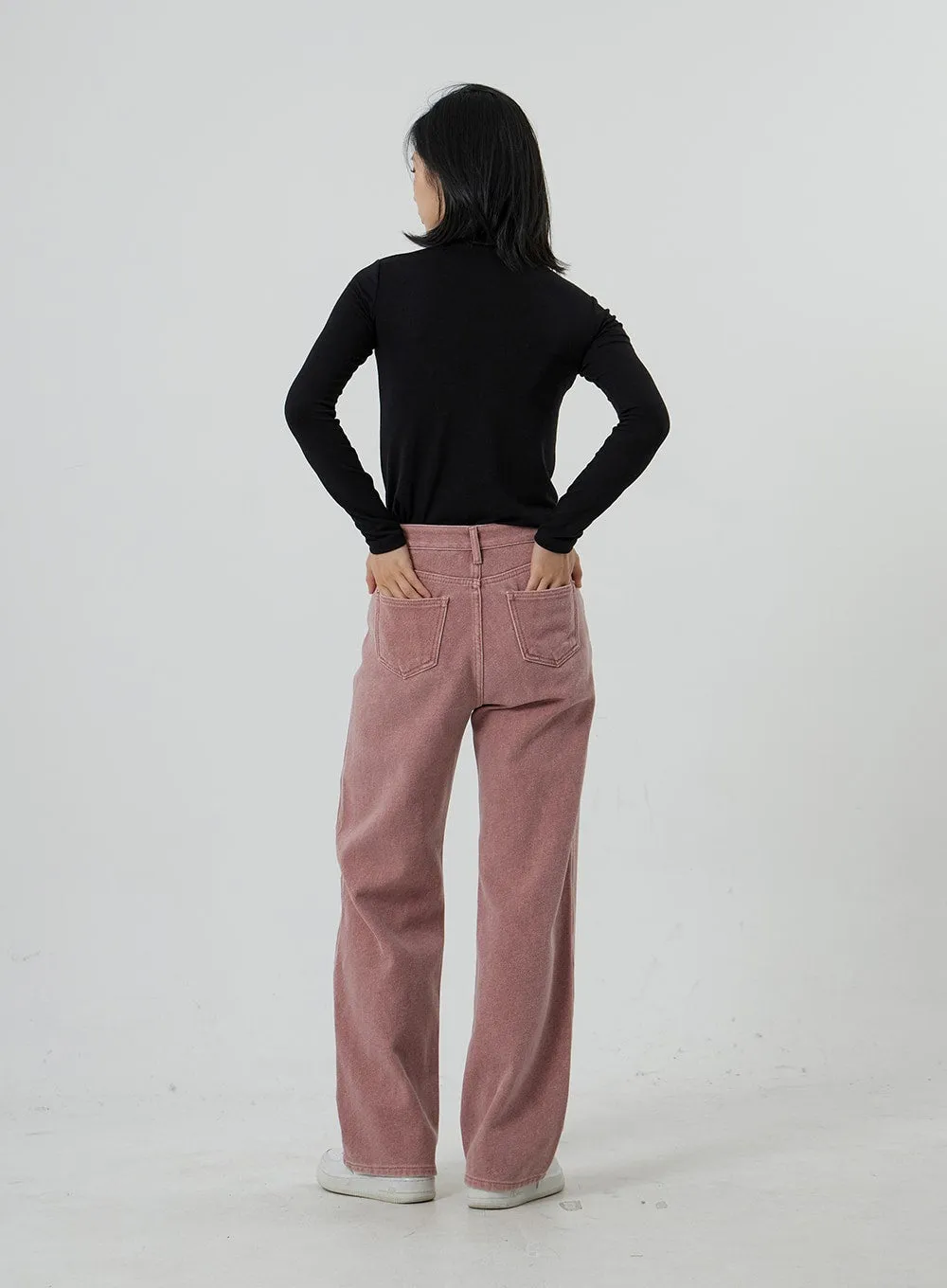 Wide Leg Color Pants OD12