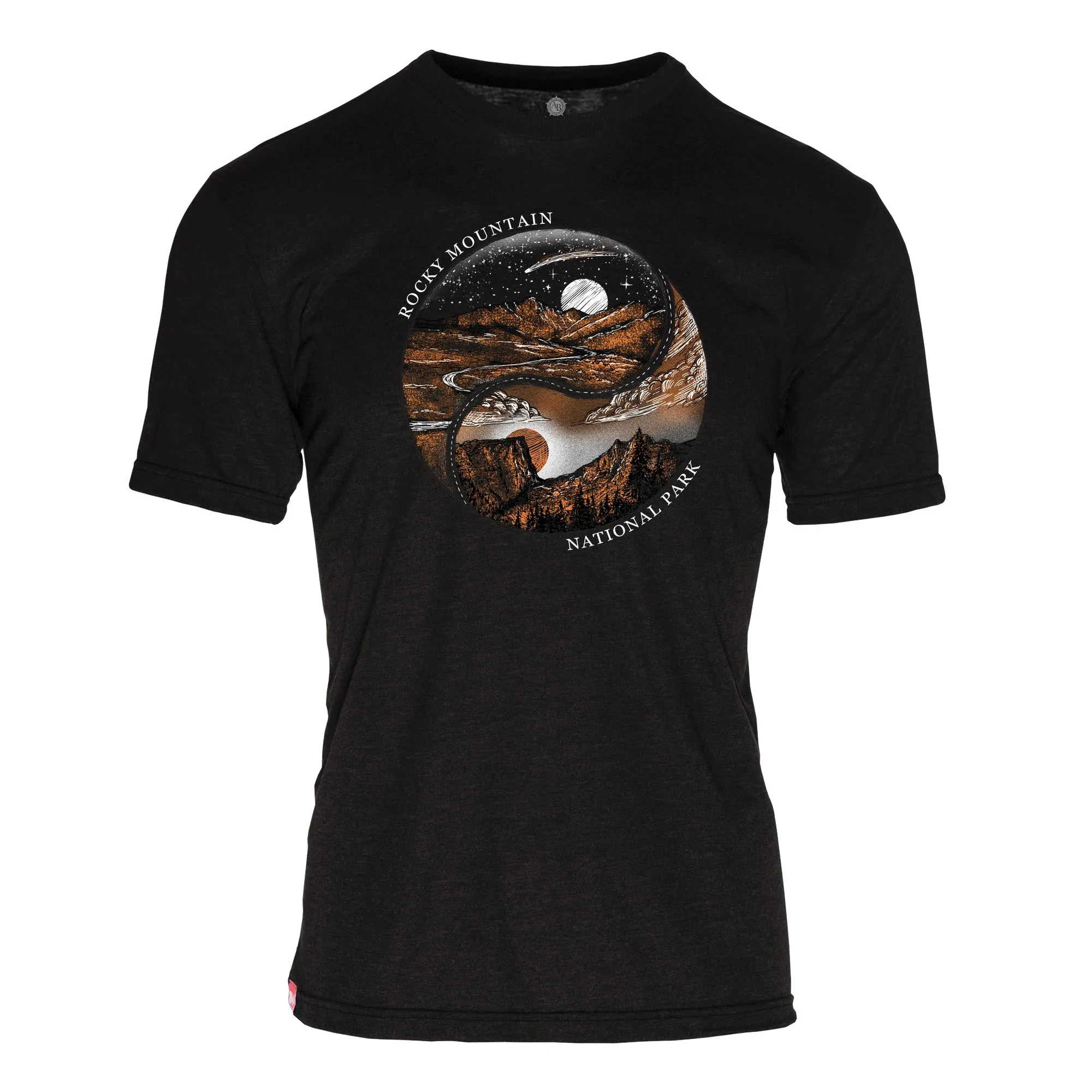 Yin Yang Rocky Mountain National Park REPREVE® Crew T-Shirt